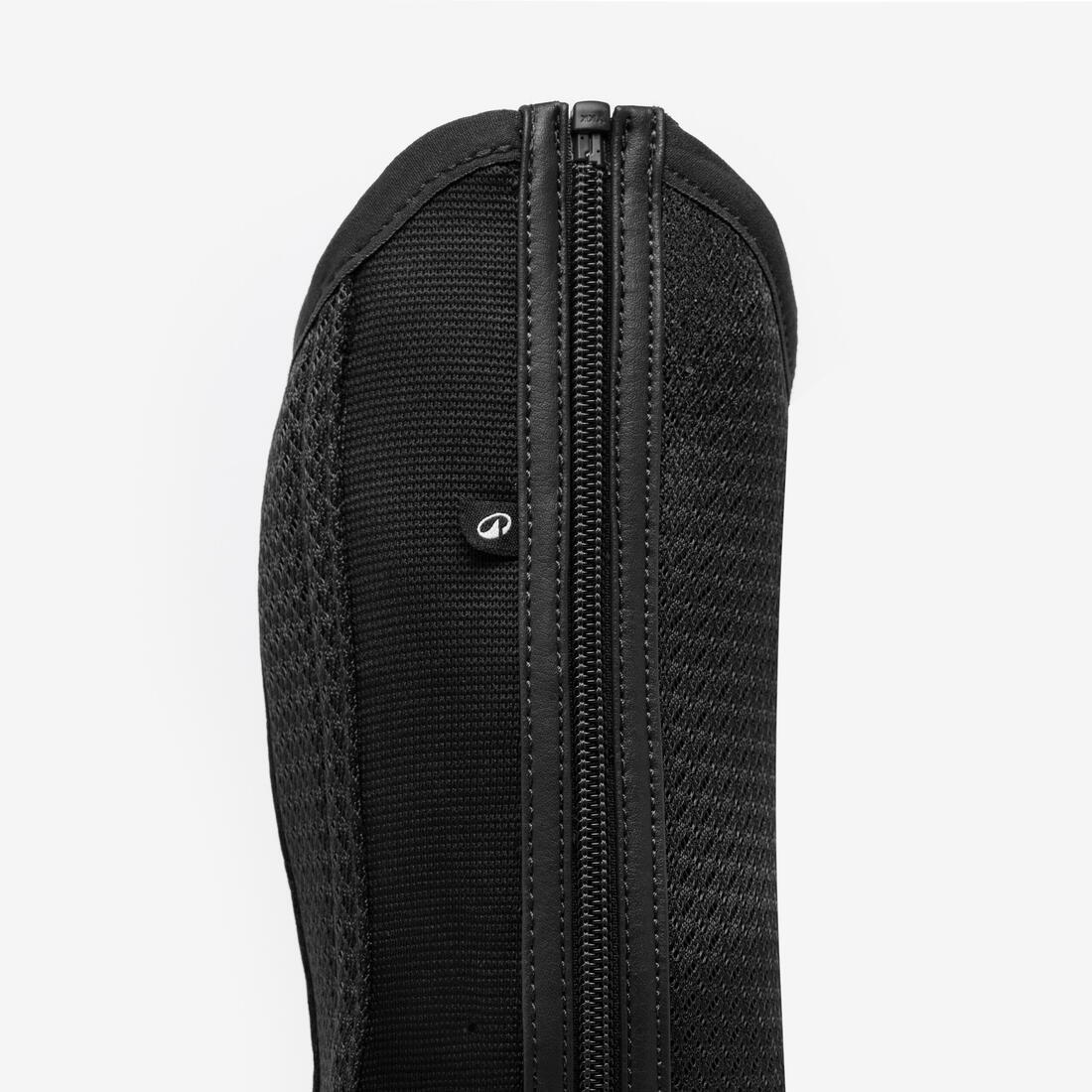 Mini-chaps équitation mesh Enfant - 100 noires - Image 10
