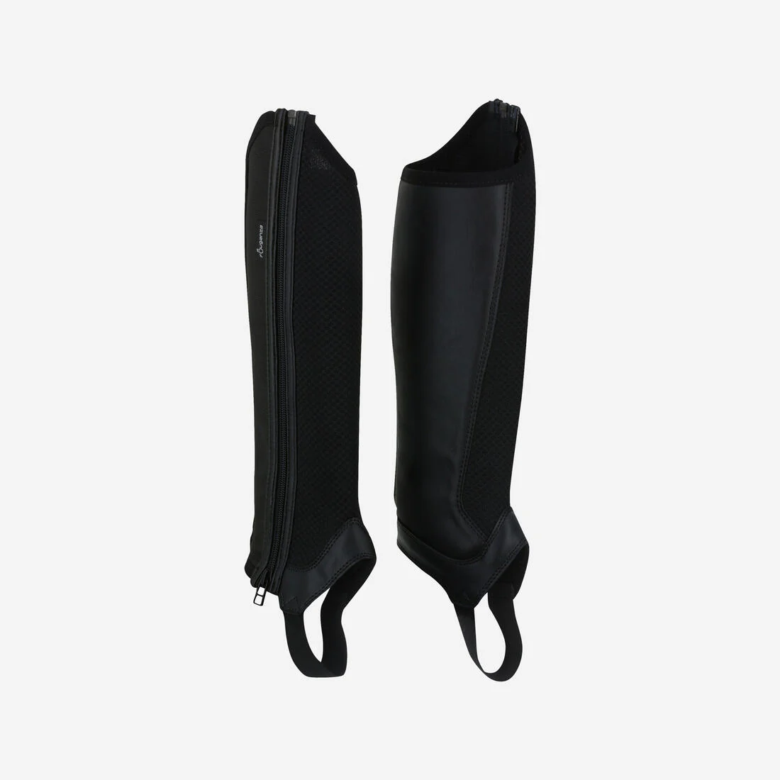 Mini-chaps équitation mesh Enfant - 100 noires - Image 3