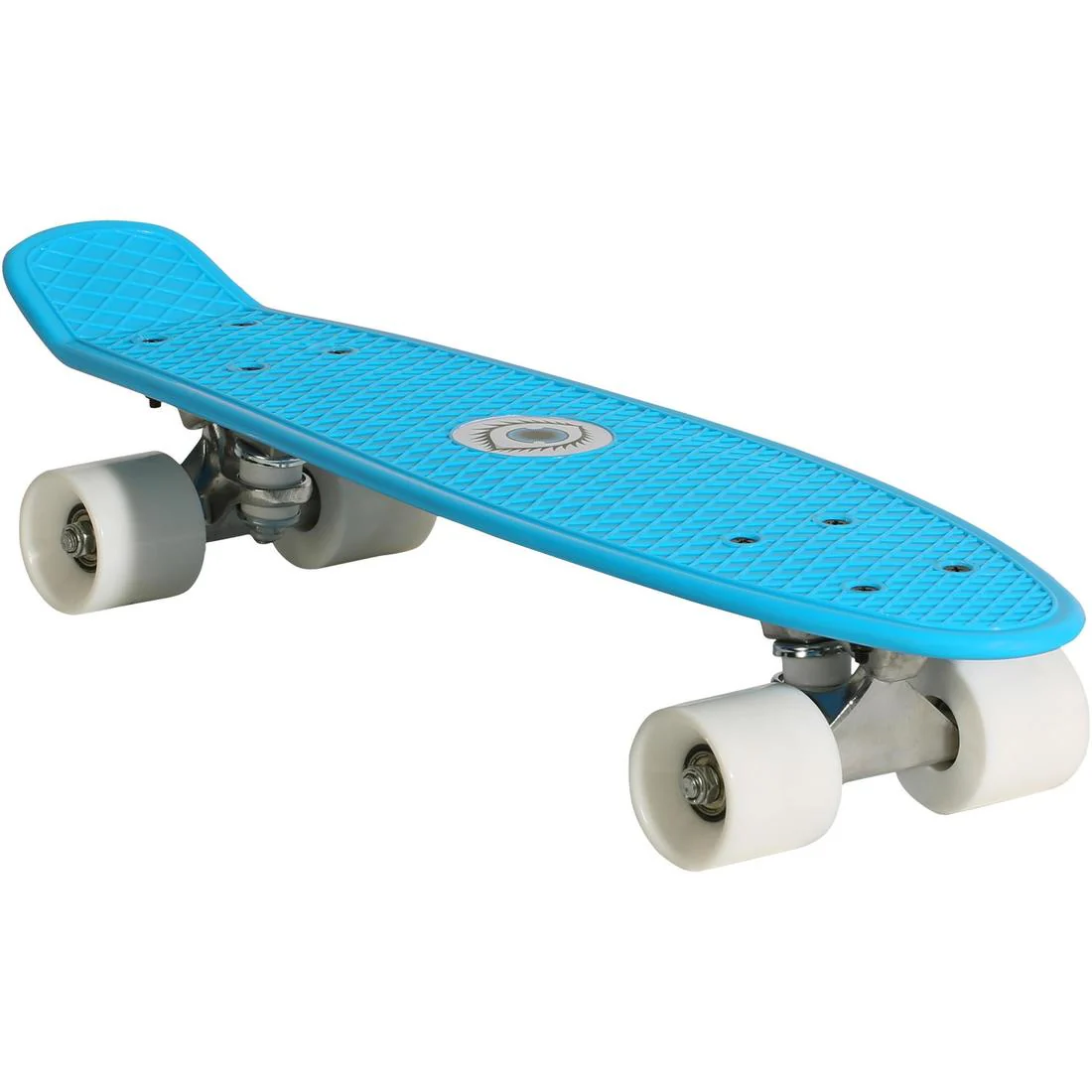 Mini skateboard enfant PLASTIQUE bleu PLAY 500 - Image 2
