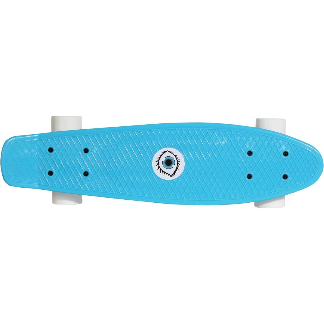 Mini skateboard enfant PLASTIQUE bleu PLAY 500 - Image 3