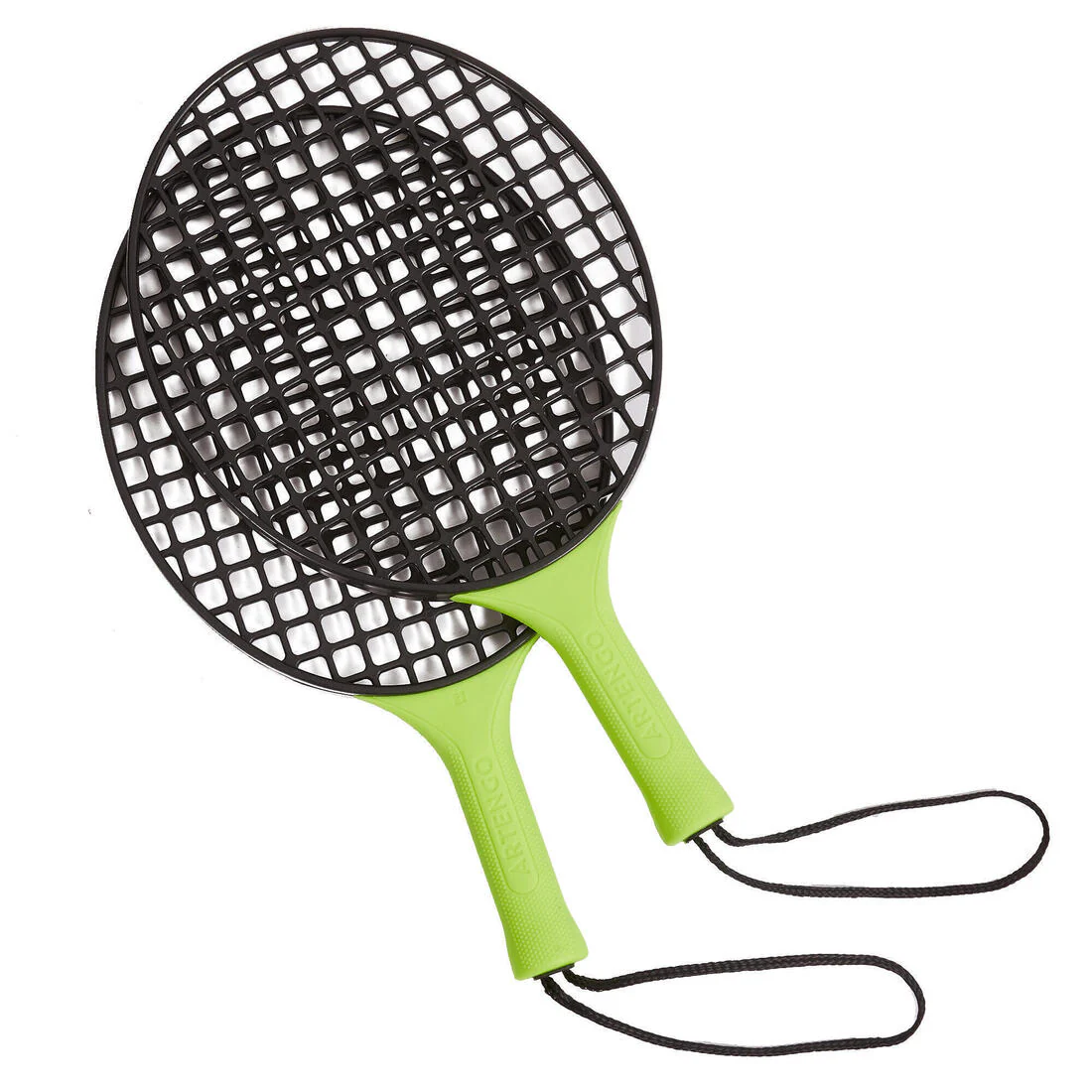 Pack de Speedball (1 mât, 2 raquettes et 1 balle) TURNBALL STRONG NOIR JAUNE - Image 10