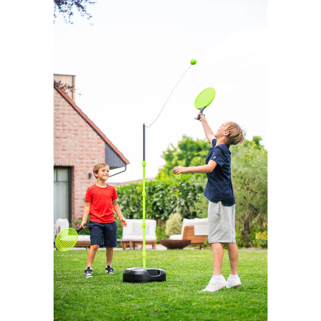 Pack de Speedball (1mât, 2 raquettes et 1 balle) TURNBALL JUNIOR NOIR JAUNE - Image 10