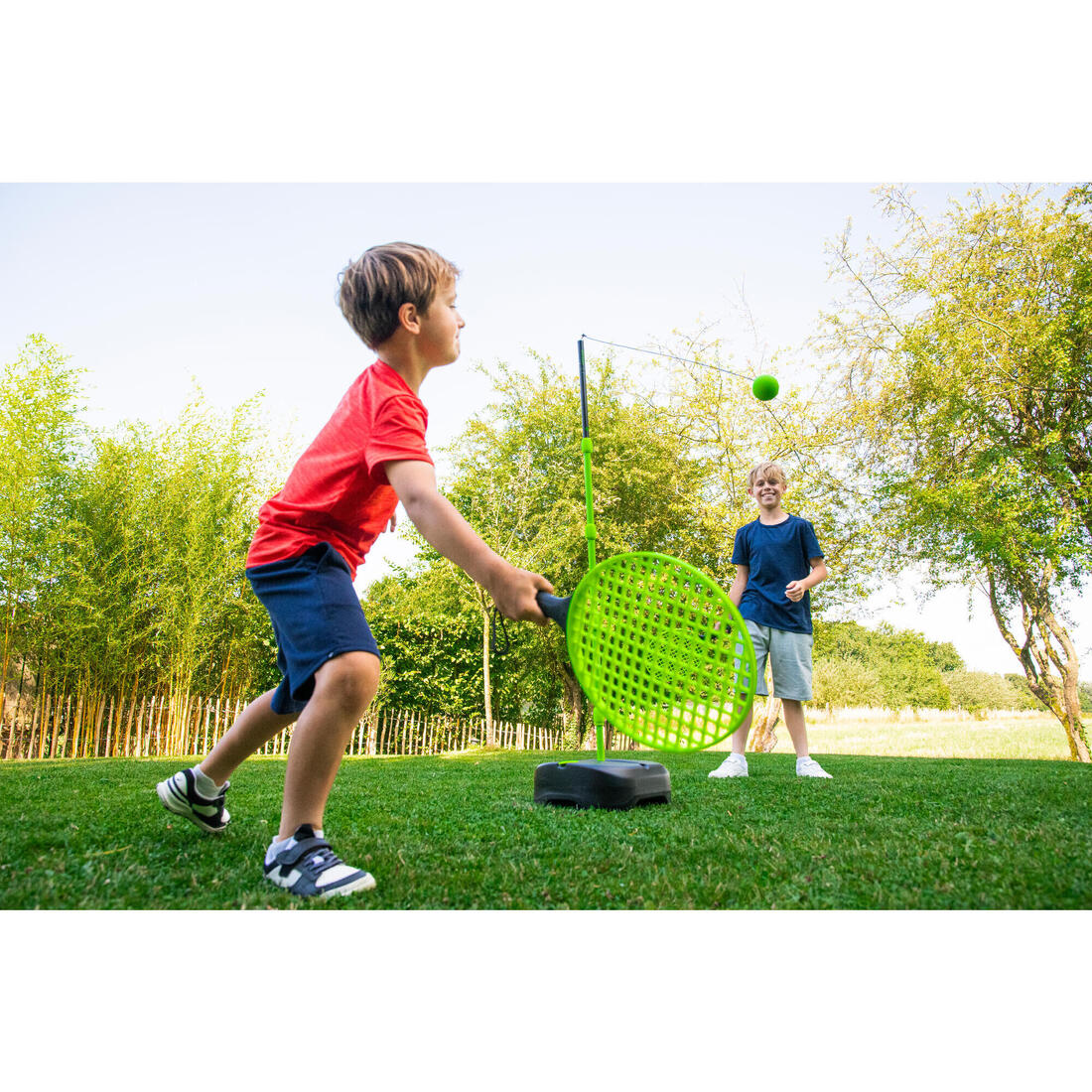 Pack de Speedball (1mât, 2 raquettes et 1 balle) TURNBALL JUNIOR NOIR JAUNE - Image 12
