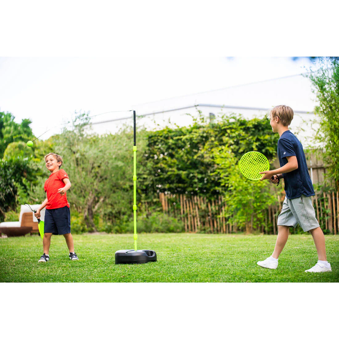 Pack de Speedball (1mât, 2 raquettes et 1 balle) TURNBALL JUNIOR NOIR JAUNE - Image 13