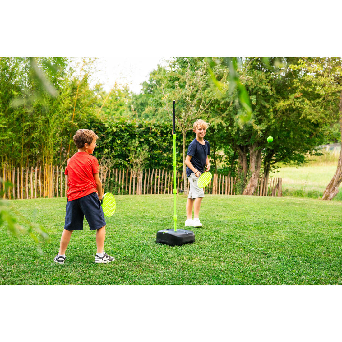 Pack de Speedball (1mât, 2 raquettes et 1 balle) TURNBALL JUNIOR NOIR JAUNE - Image 16