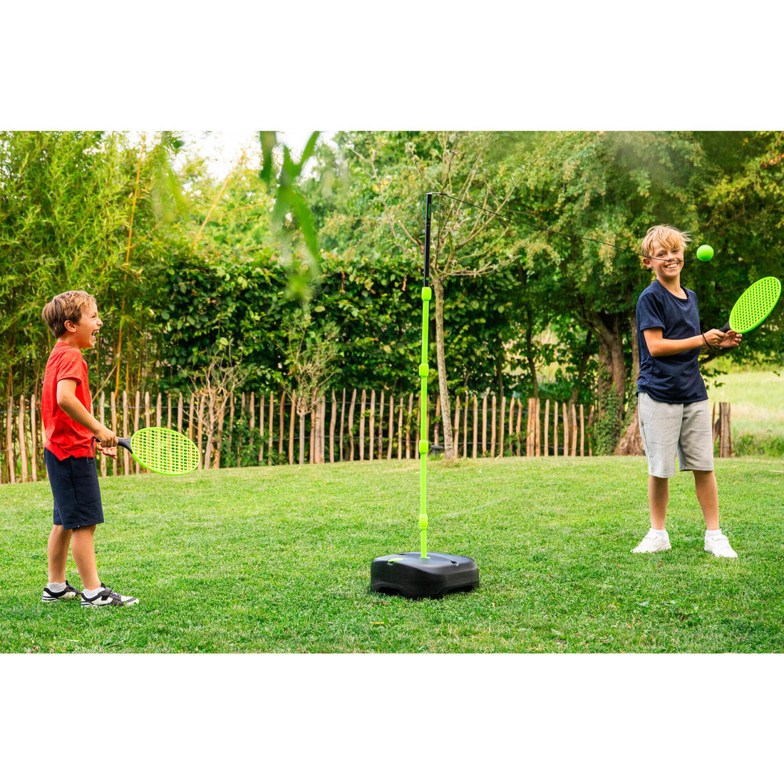 Pack de Speedball (1mât, 2 raquettes et 1 balle) TURNBALL JUNIOR NOIR JAUNE - Image 17