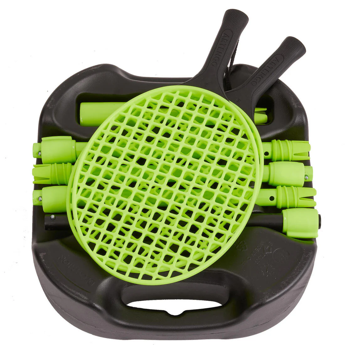 Pack de Speedball (1mât, 2 raquettes et 1 balle) TURNBALL JUNIOR NOIR JAUNE - Image 6