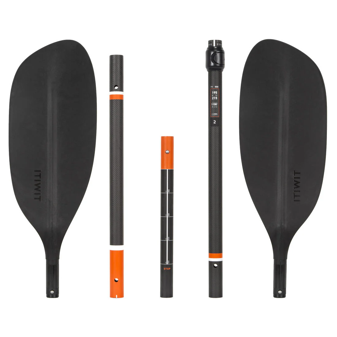 Paire de stop gouttes pare goutte universels pour pagaie de kayak - Image 6