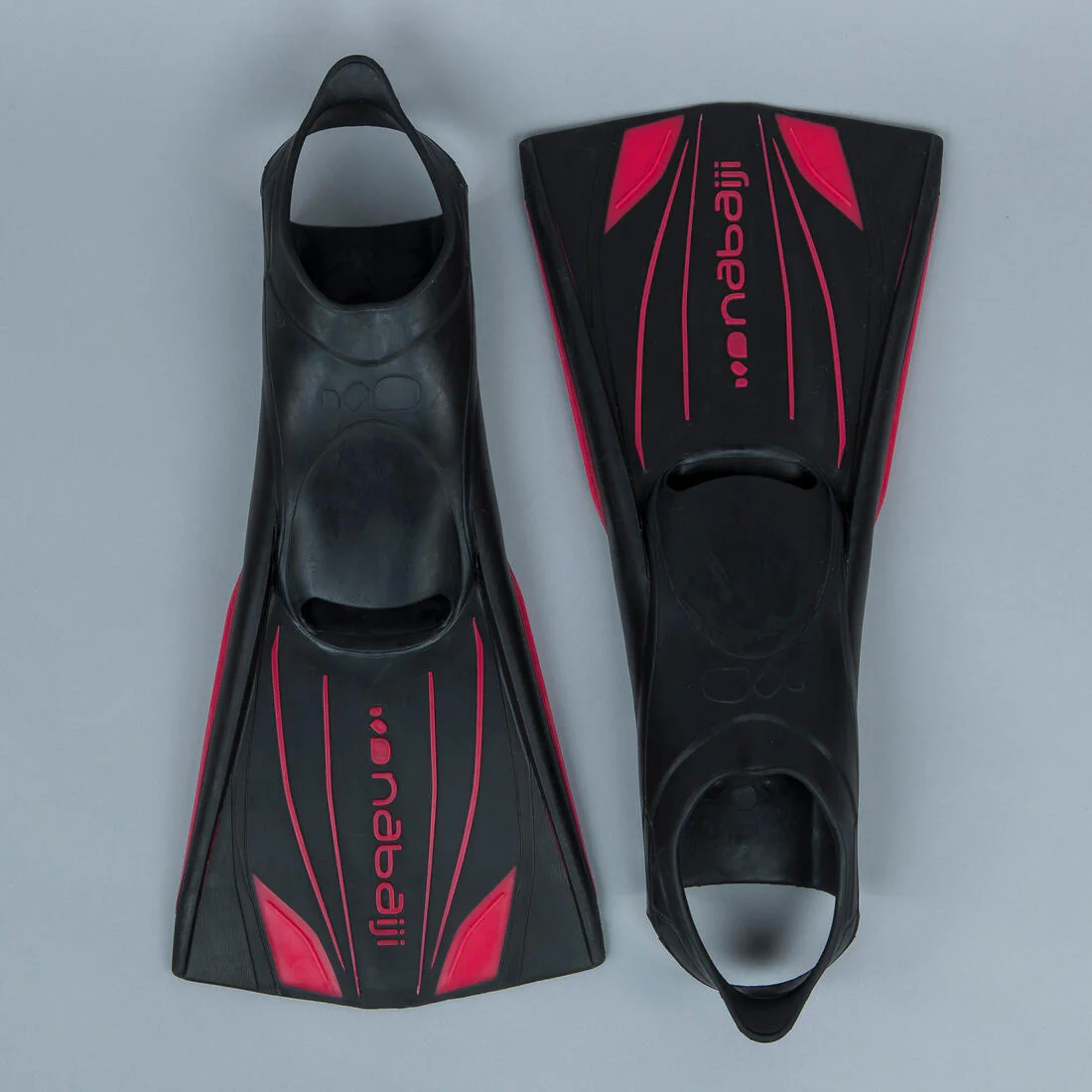 Palmes de natation - Topfin noir rouge - Image 2