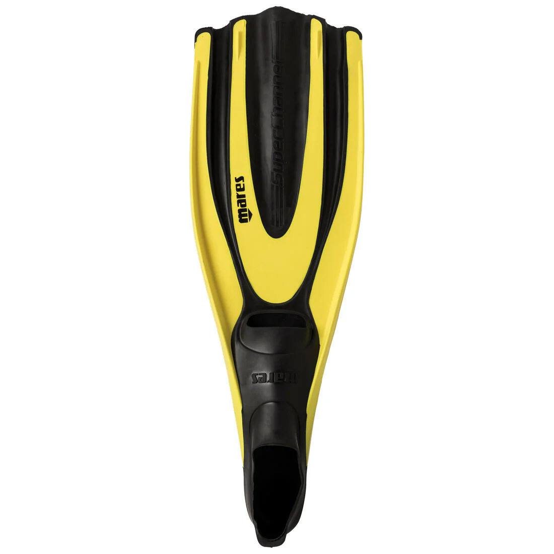 Palmes Plongée MARES - AVANTI SUPERCHANNEL Jaune/Noir - Image 2