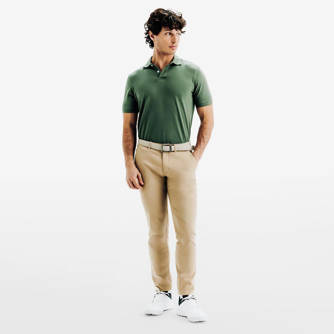 Pantalon chino golf coton Homme, MW500 - Image 12