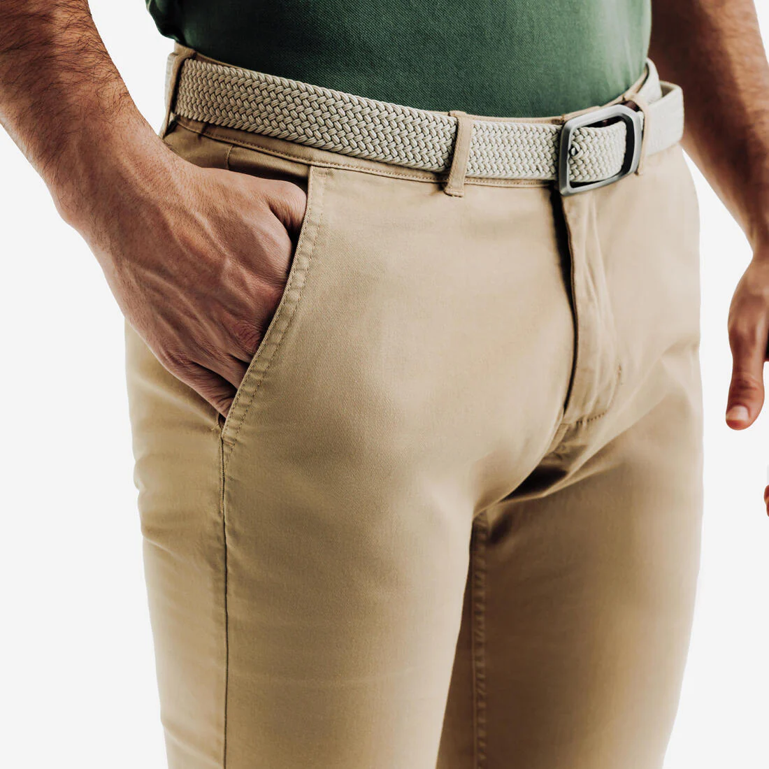 Pantalon chino golf coton Homme, MW500 - Image 19