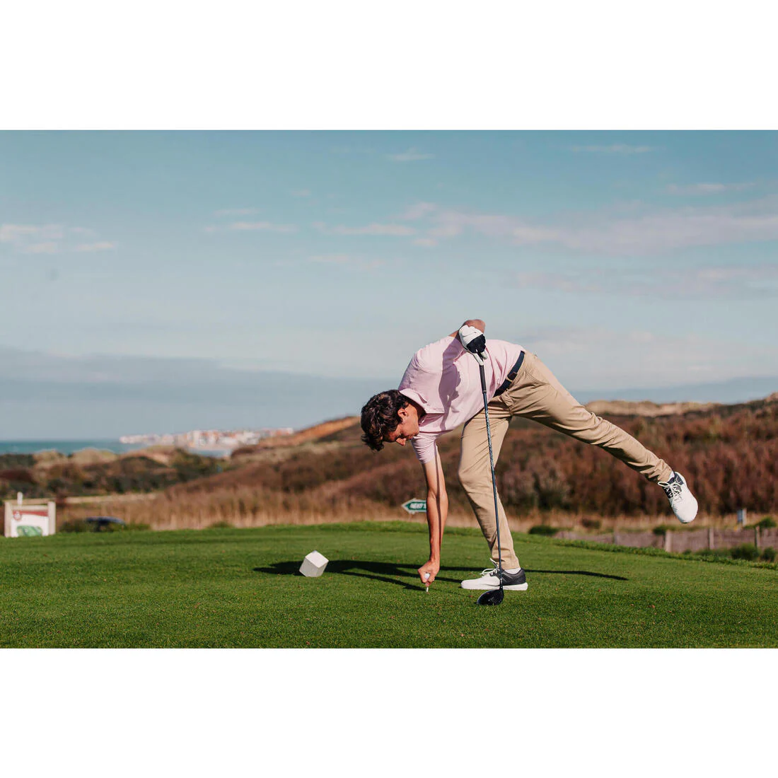 Pantalon chino golf coton Homme, MW500 - Image 66