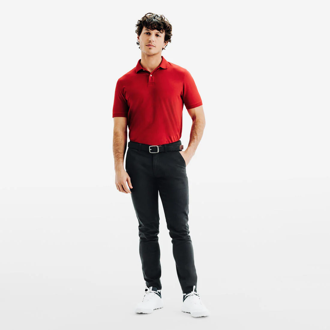 Pantalon chino golf coton Homme, MW500 - Image 9