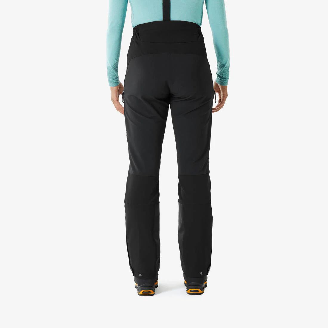 Pantalon d'alpinisme chaud femme, Alpinism noir - Image 4