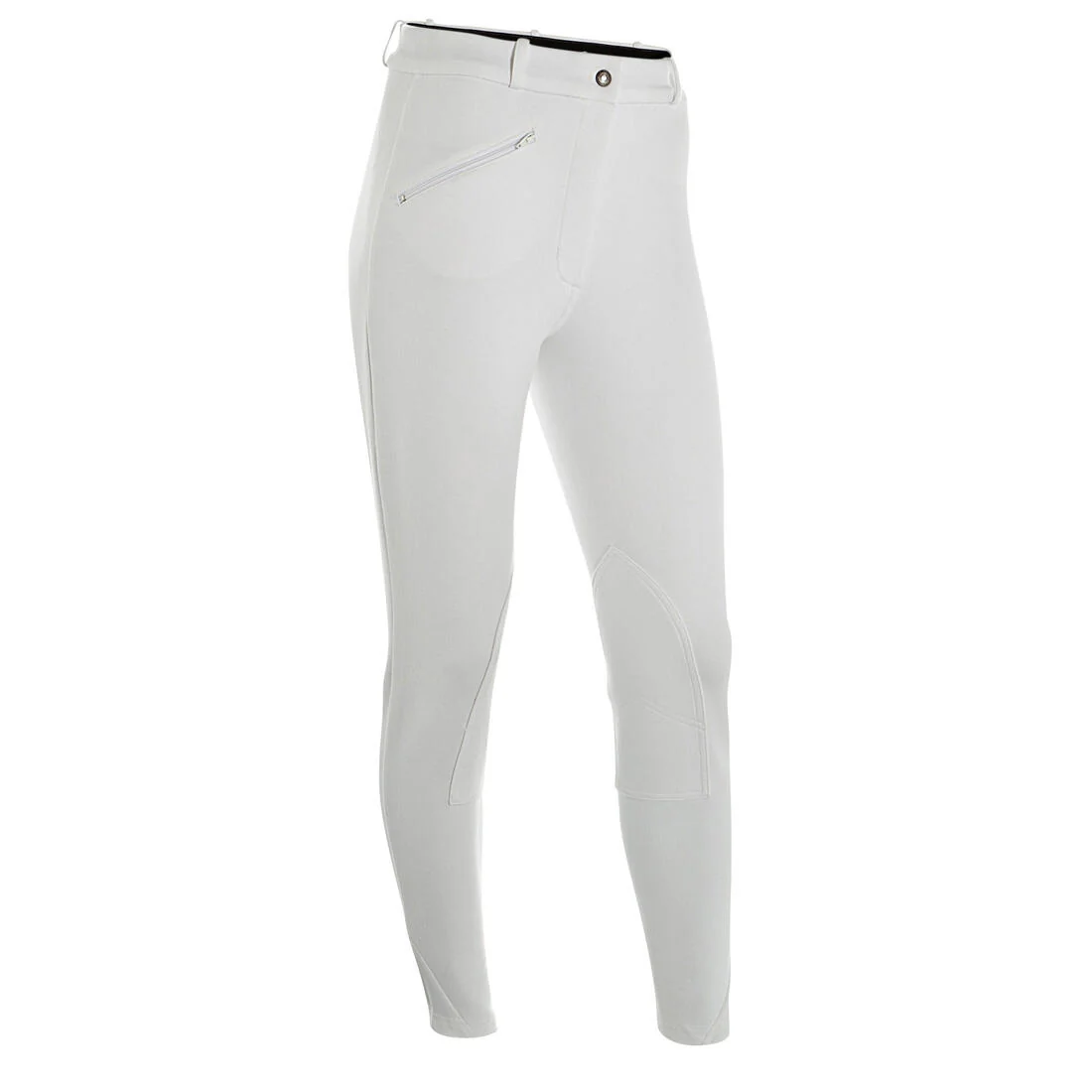 Pantalon de concours équitation Femme - 100 blanc - Image 7