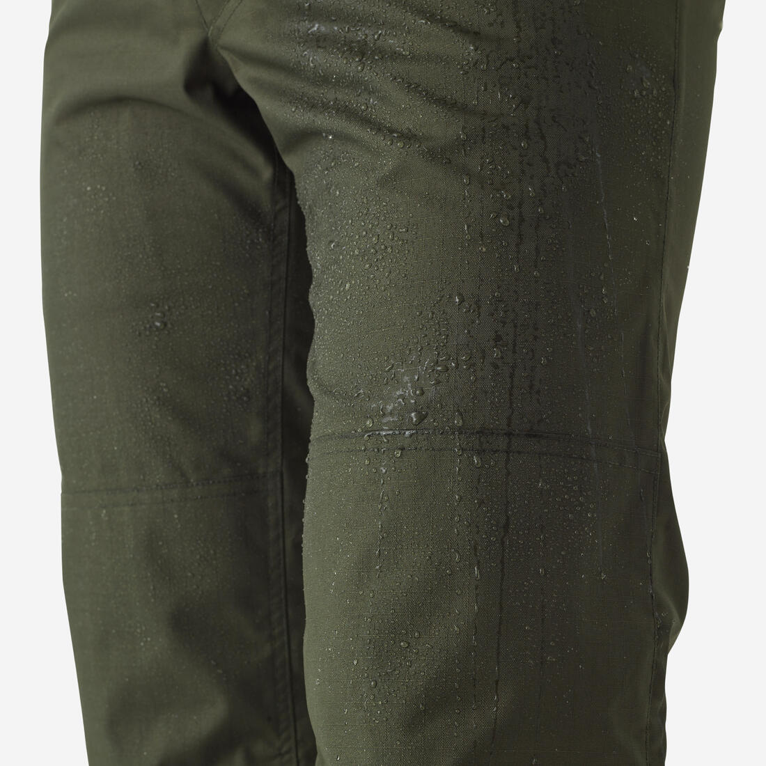 Pantalon impermeable 100 vert - Image 3