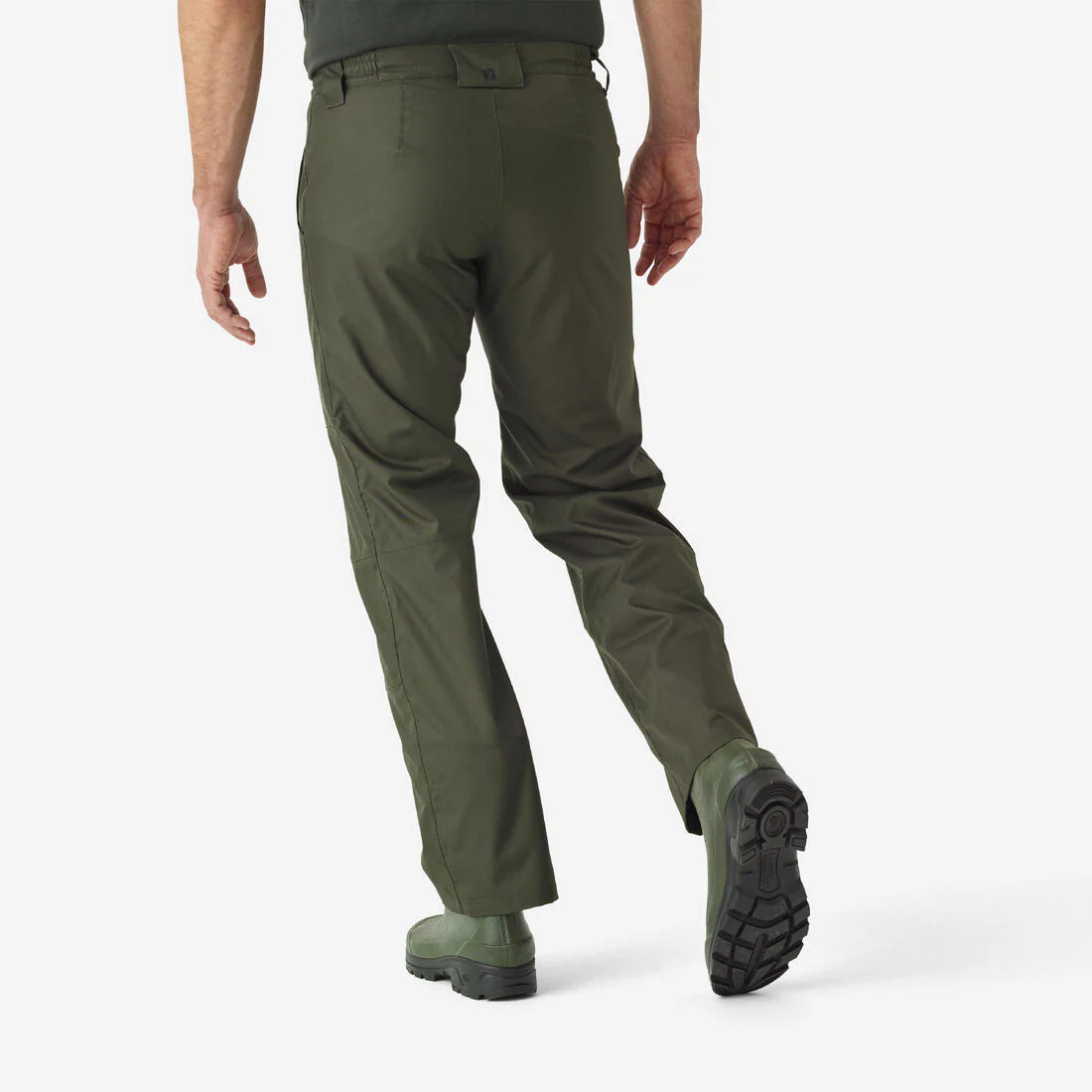 Pantalon impermeable 100 vert - Image 5