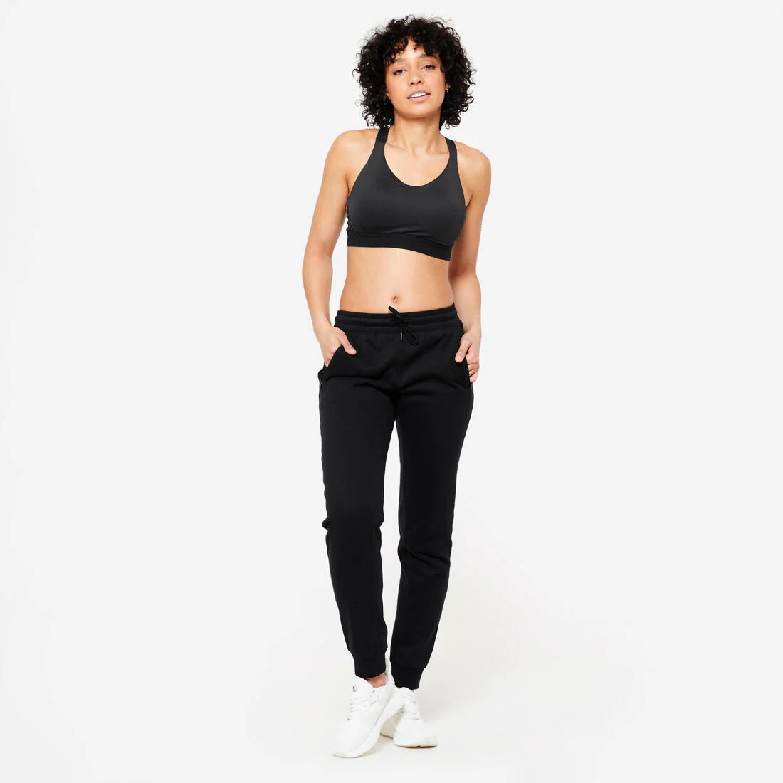 Pantalon jogging de fitness slim en molleton - Image 4