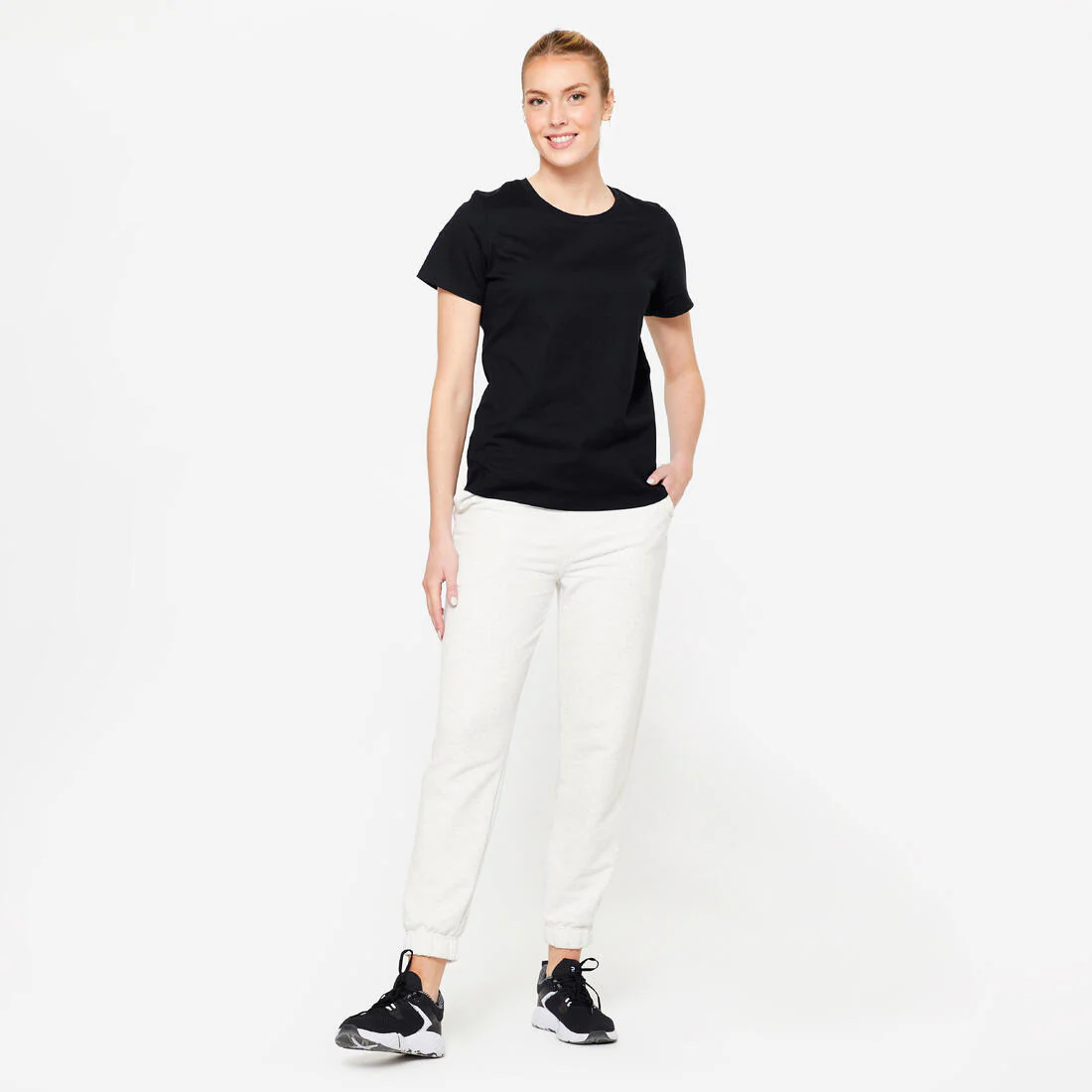 Pantalon jogging femme en coton - Image 5