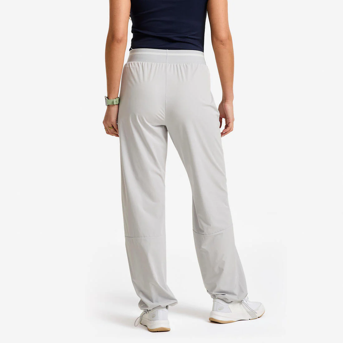 Pantalon oversize femme, gris - Image 3