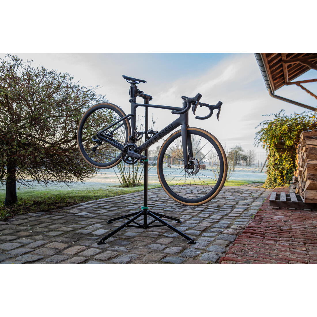 PIED D'ATELIER VELO PLIABLE EASYWORK III NOIR - Image 2
