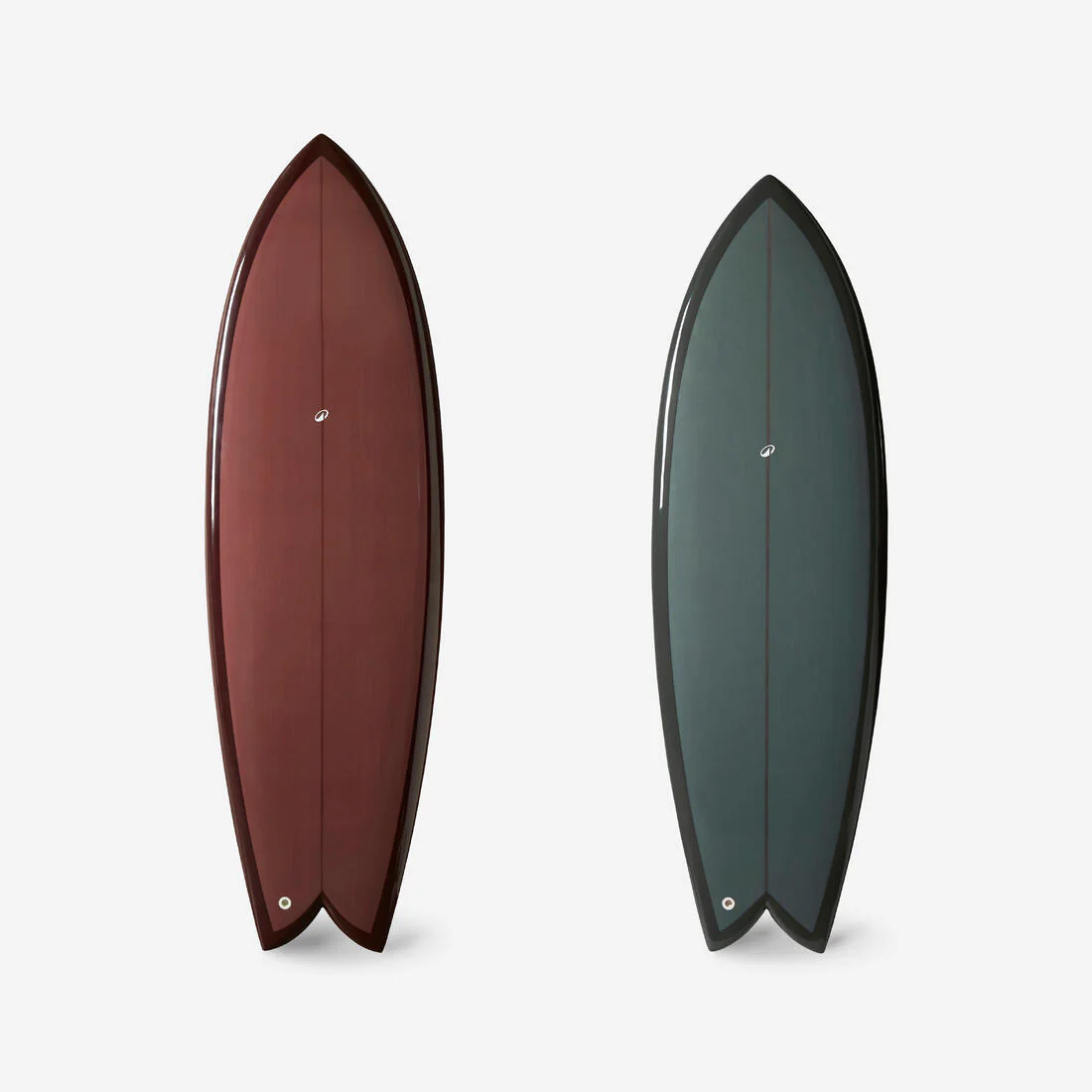 Planche de surf fish 6'1 avec boitiers Futures sans ailerons - Image 8