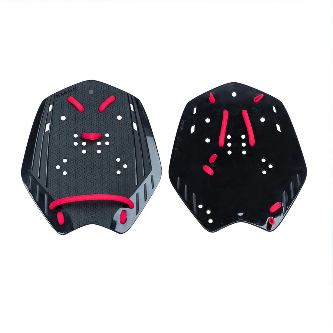 Plaquettes de natation 900 xl noir rouge - Image 2
