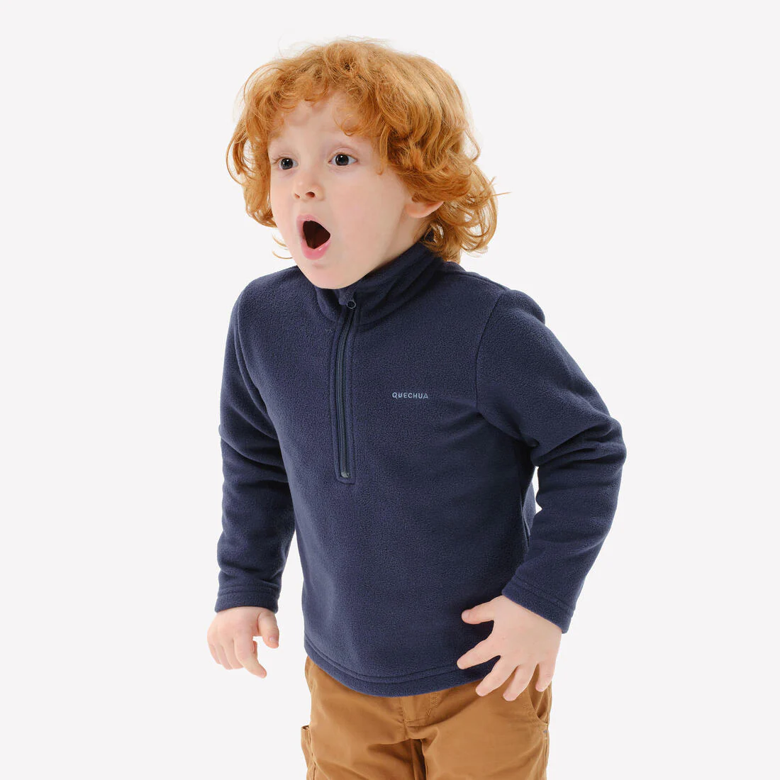 Polaire de randonnée enfant 2-6 ans, MH100 demi zip - Image 13