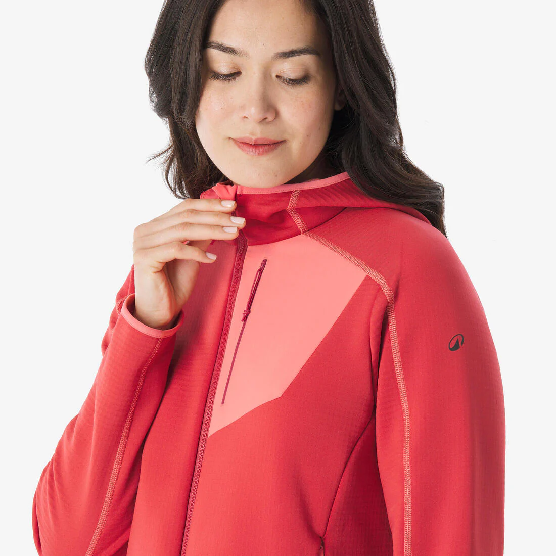 Polaire de randonnée montagne femme, MH500 full zip - Image 20