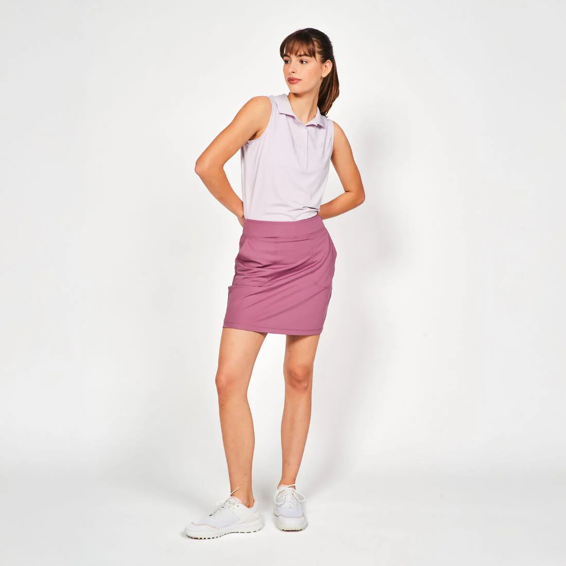 Polo de golf débardeur sans manches femme, WW500 - Image 4