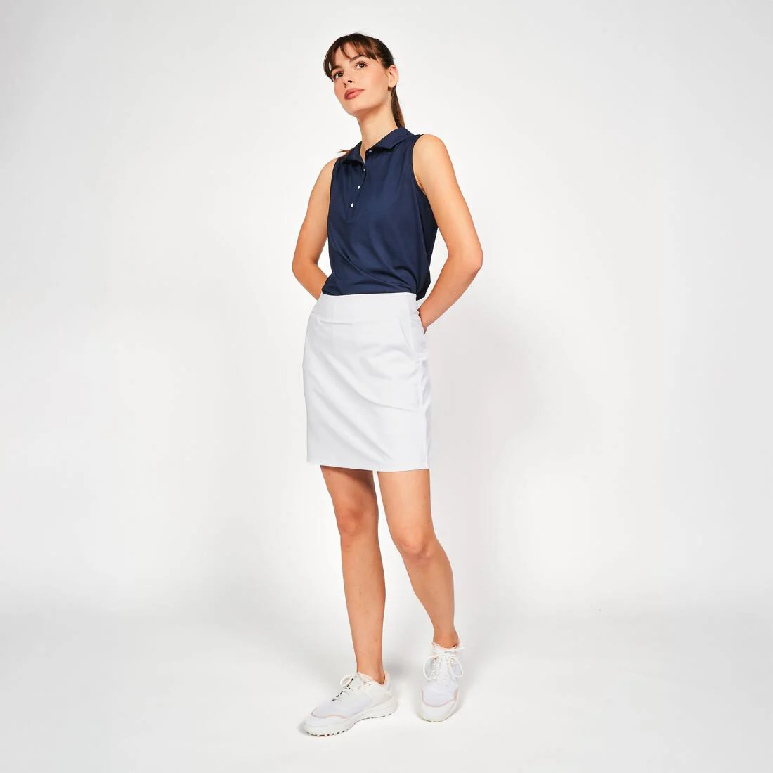 Polo de golf débardeur sans manches femme, WW500 - Image 5