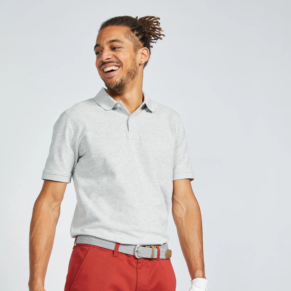 Polo de golf en coton polyester manches courtes homme, MW500 - Image 14