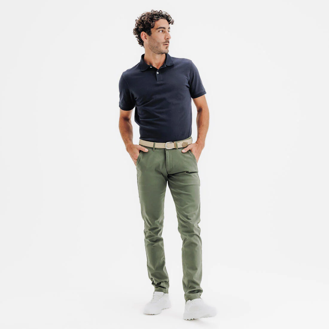 Polo de golf en coton polyester manches courtes homme, MW500 - Image 30