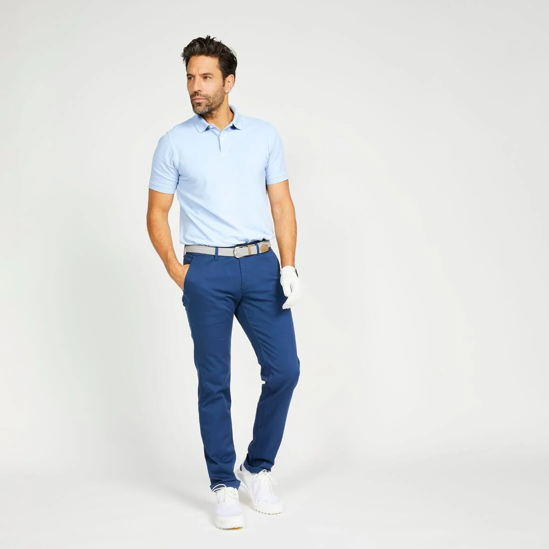 Polo de golf en coton polyester manches courtes homme, MW500 - Image 31