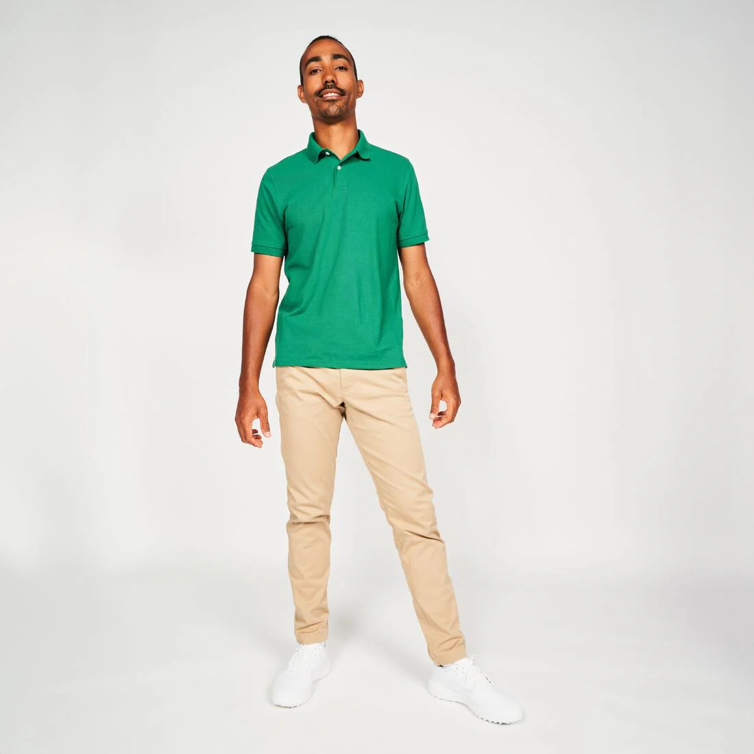 Polo de golf en coton polyester manches courtes homme, MW500 - Image 33