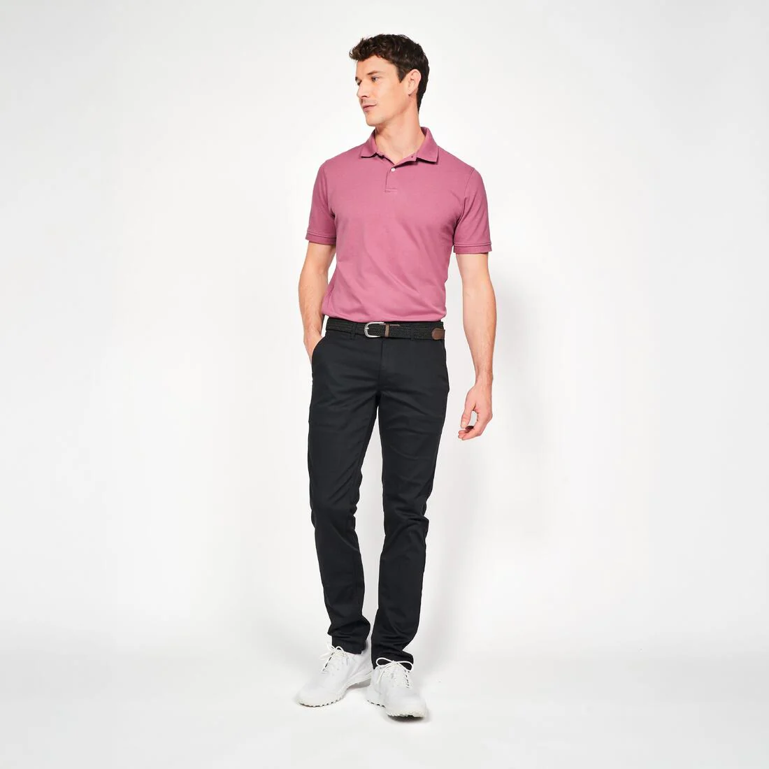 Polo de golf en coton polyester manches courtes homme, MW500 - Image 34