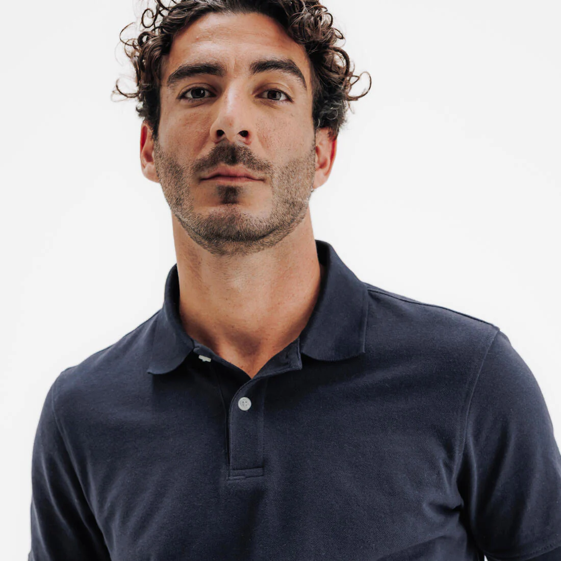 Polo de golf en coton polyester manches courtes homme, MW500 - Image 36