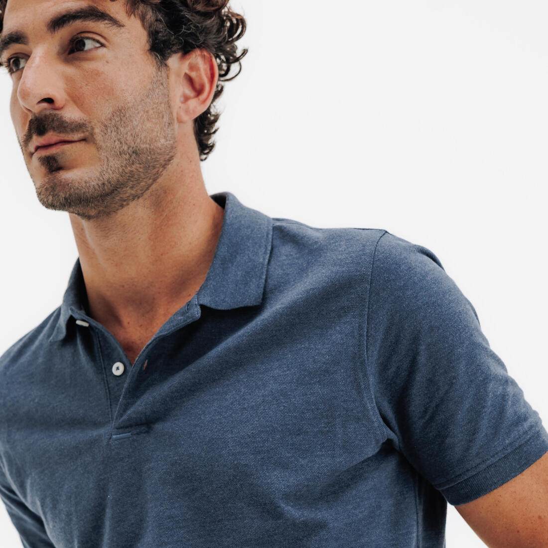 Polo de golf en coton polyester manches courtes homme, MW500 - Image 44