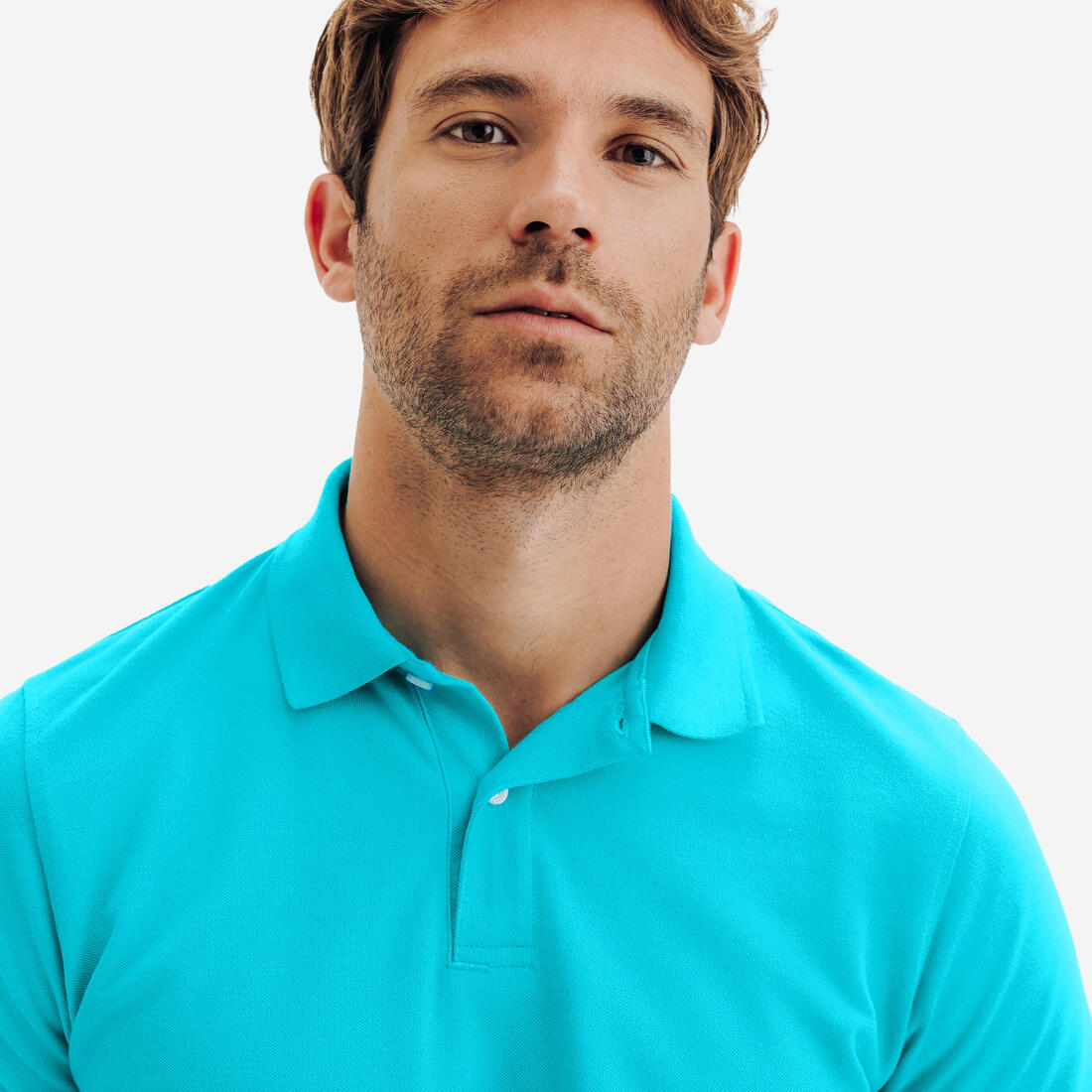 Polo de golf en coton polyester manches courtes homme, MW500 - Image 51