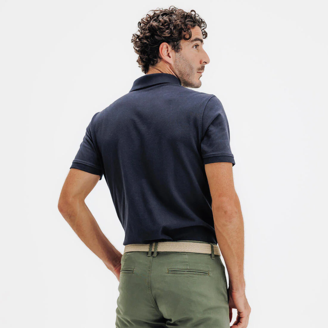Polo de golf en coton polyester manches courtes homme, MW500 - Image 52