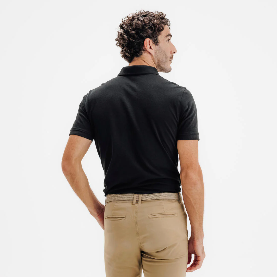 Polo de golf en coton polyester manches courtes homme, MW500 - Image 54