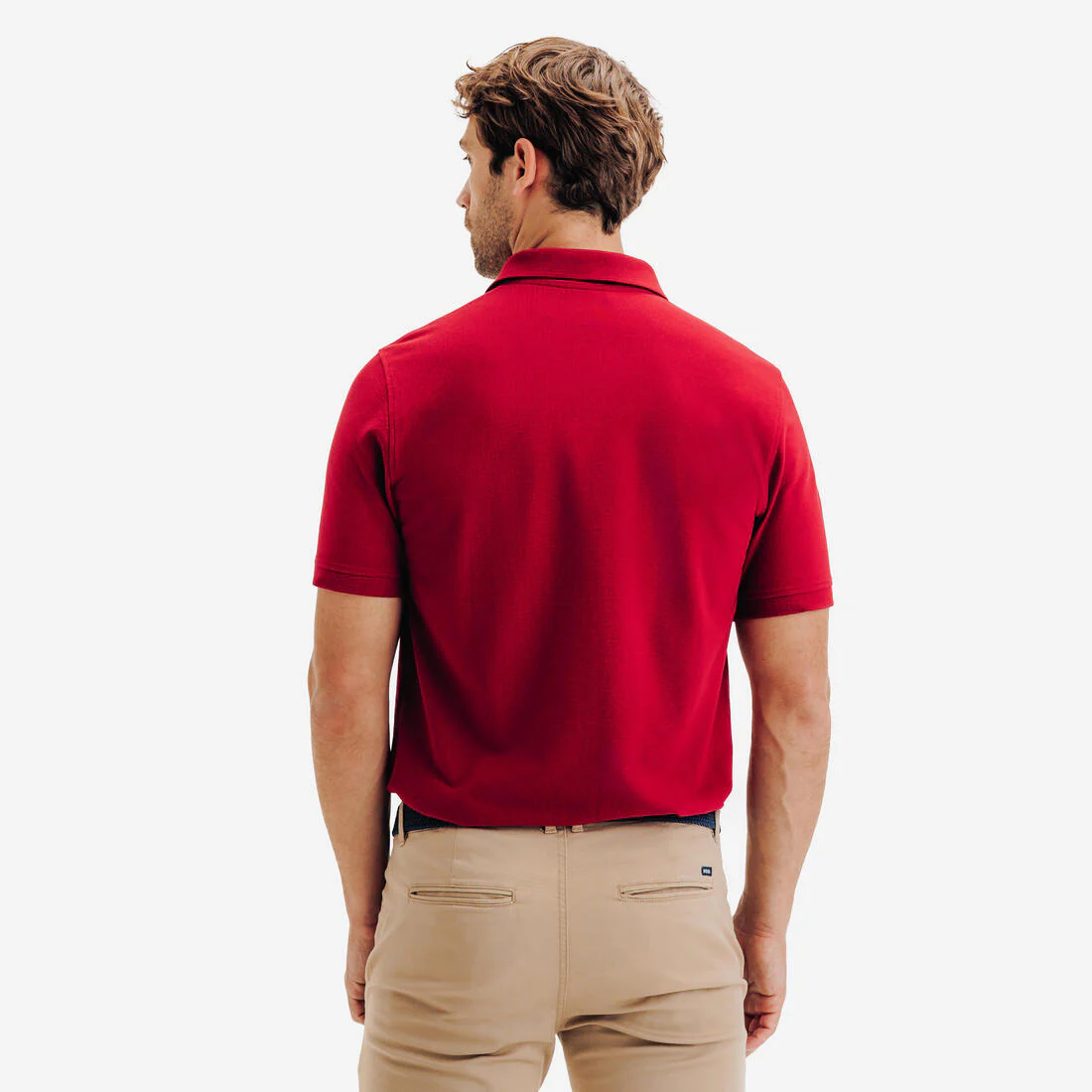 Polo de golf en coton polyester manches courtes homme, MW500 - Image 55