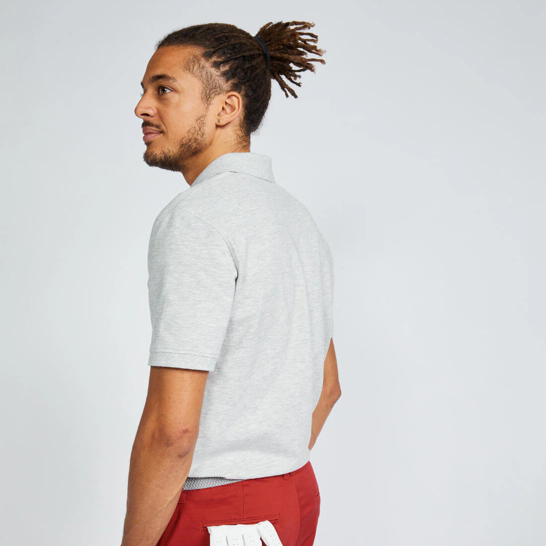 Polo de golf en coton polyester manches courtes homme, MW500 - Image 61