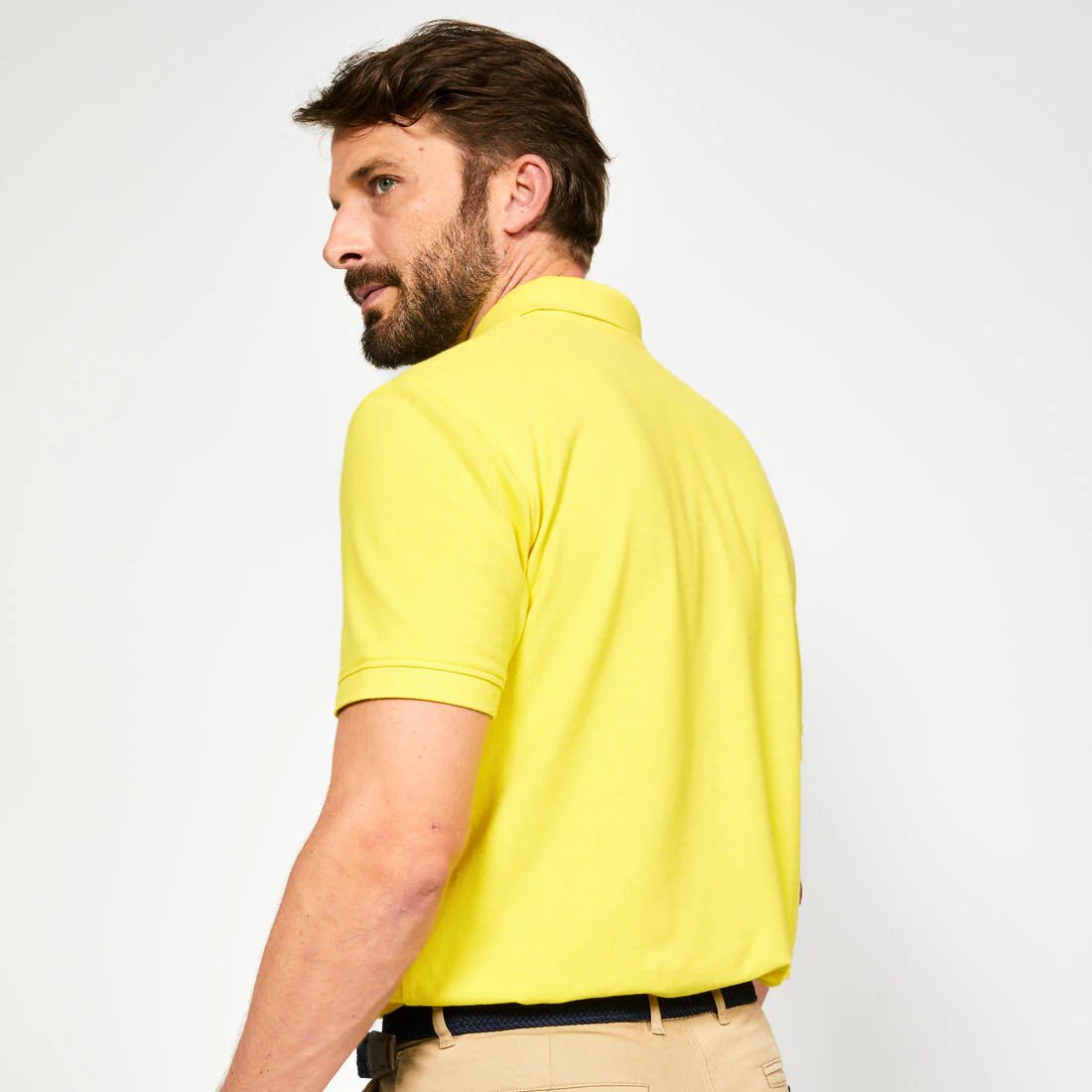 Polo de golf en coton polyester manches courtes homme, MW500 - Image 64