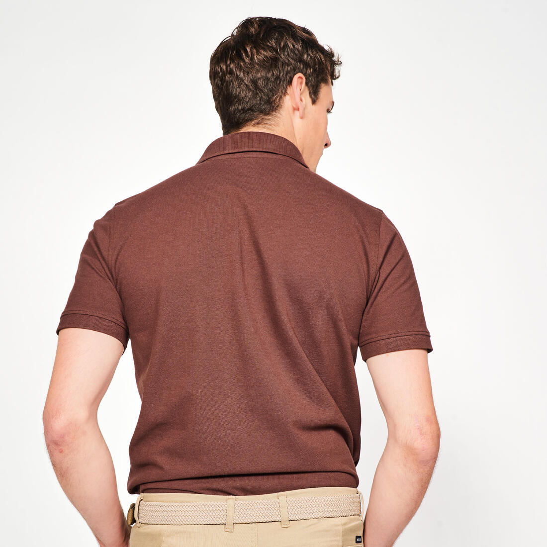 Polo de golf en coton polyester manches courtes homme, MW500 - Image 65