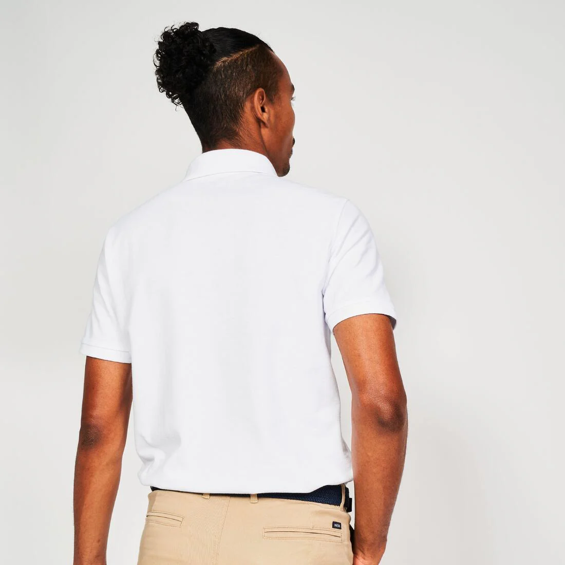 Polo de golf en coton polyester manches courtes homme, MW500 - Image 68