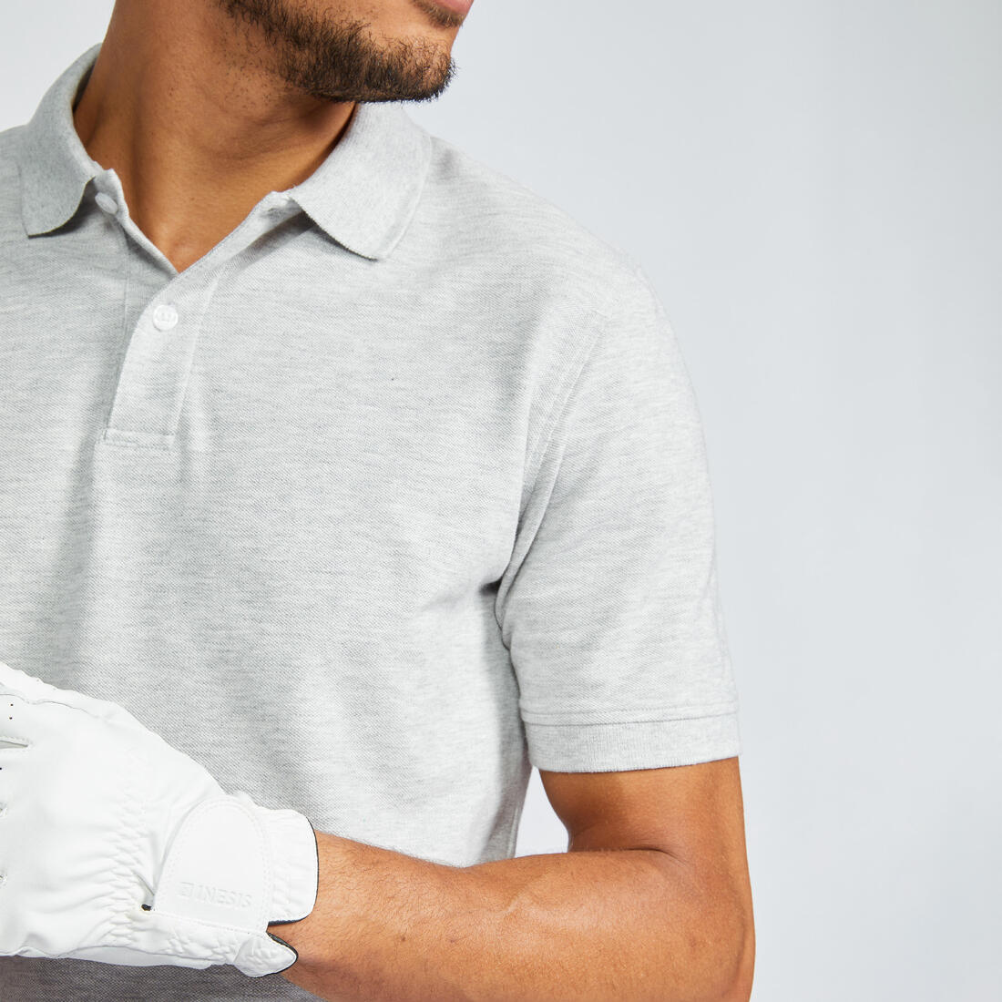 Polo de golf en coton polyester manches courtes homme, MW500 - Image 69