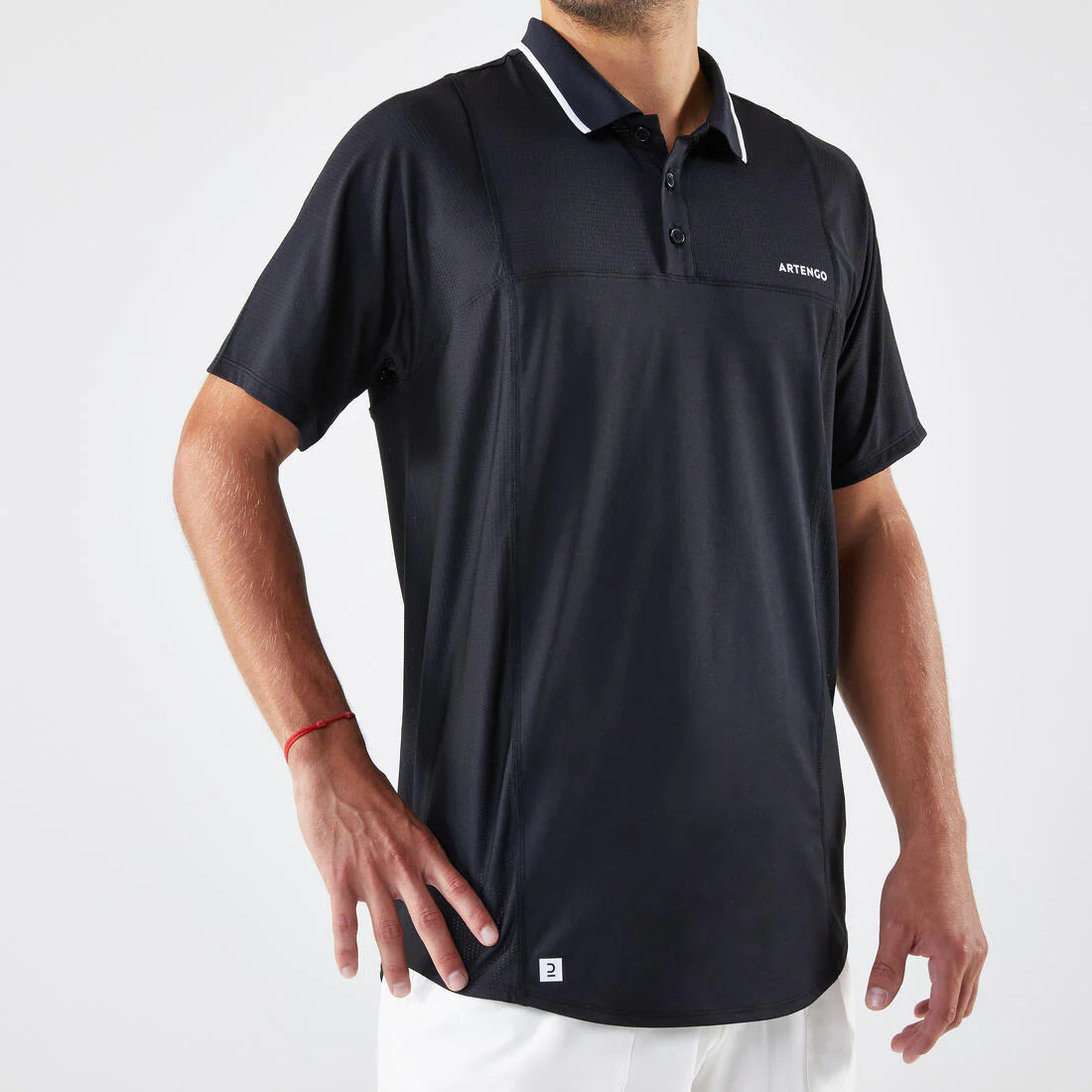 Polo tennis manches courtes Homme - Artengo DRY Marine - Image 12