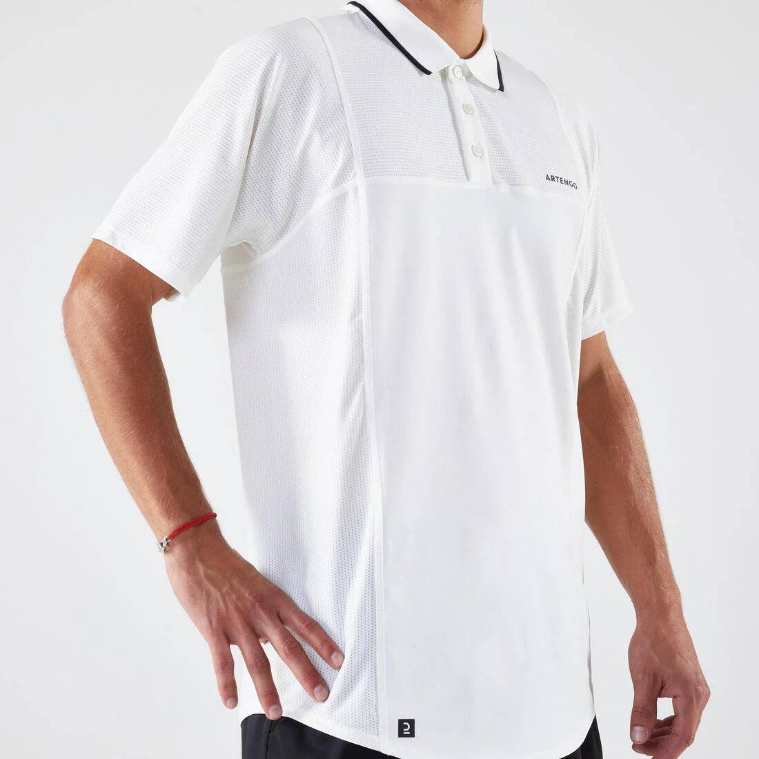 Polo tennis manches courtes Homme - Artengo DRY Marine - Image 13